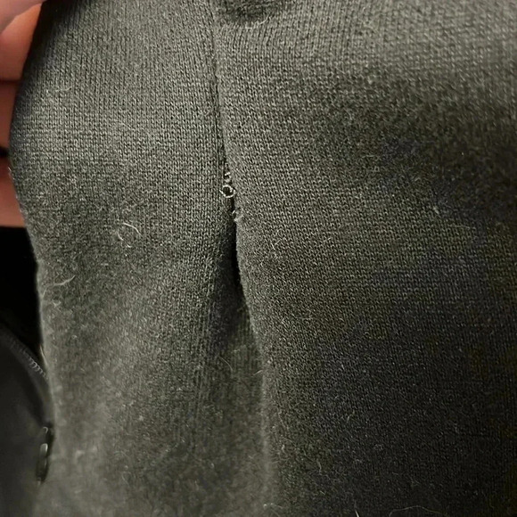 Women's pre-worn Lover's and friends size small sweat pants black lace up front - Picture 6 of 11